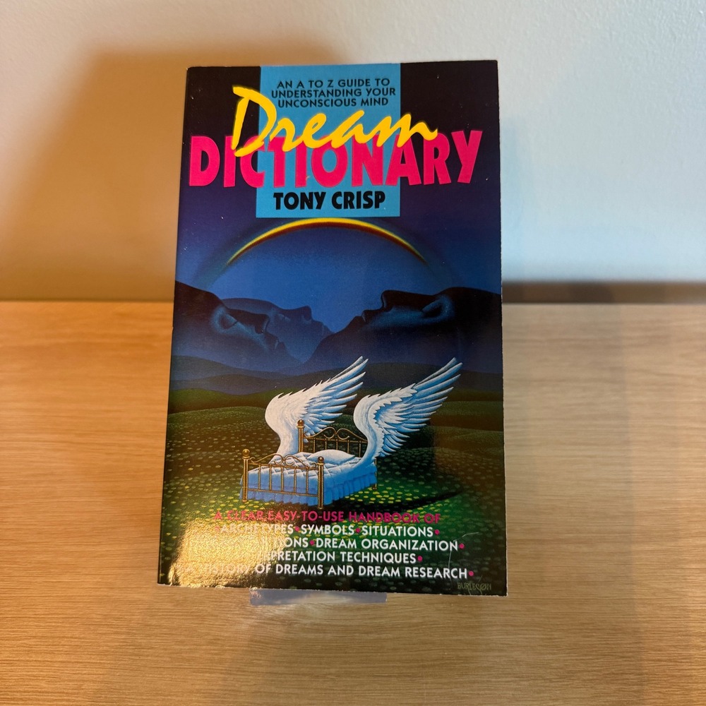 Dream Dictionary Tony Crisp A to Z Guide Unconscious Mind 1991 Paperback Dell